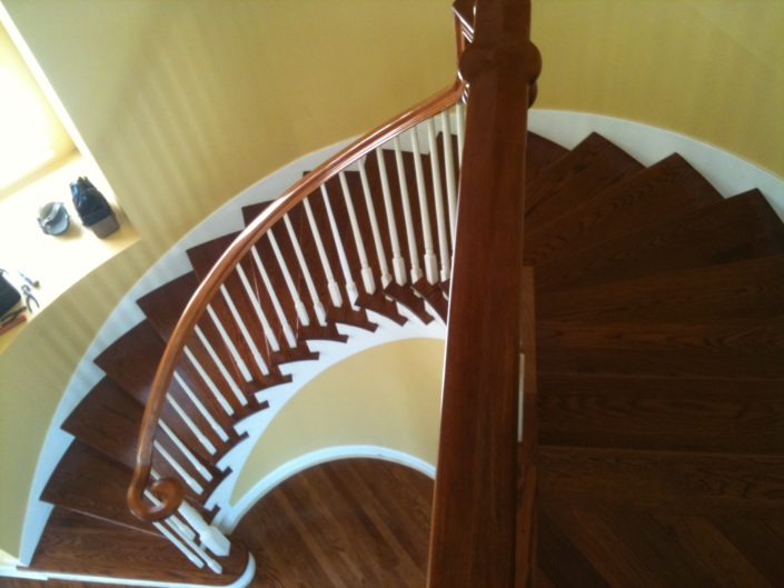 White Oak Staircase Remodel